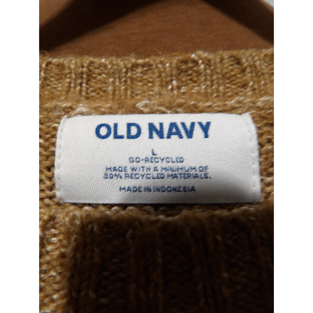 OLD NAVY Tan Sweater | L - Picture 4 of 5